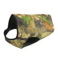 Tourbon Zippered closure neoprene camo dog vest for hunting dog